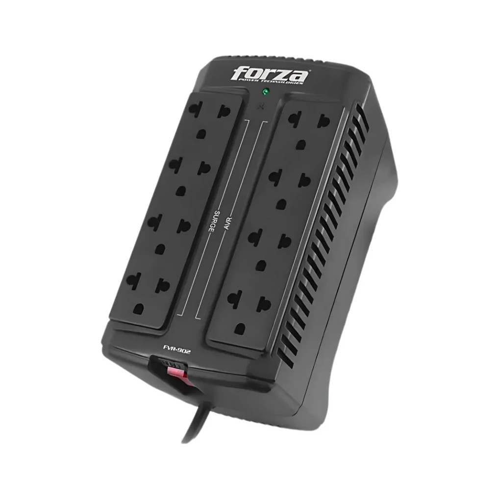 Estabilizador 900VA Forza FVR-902 - 8 tomas