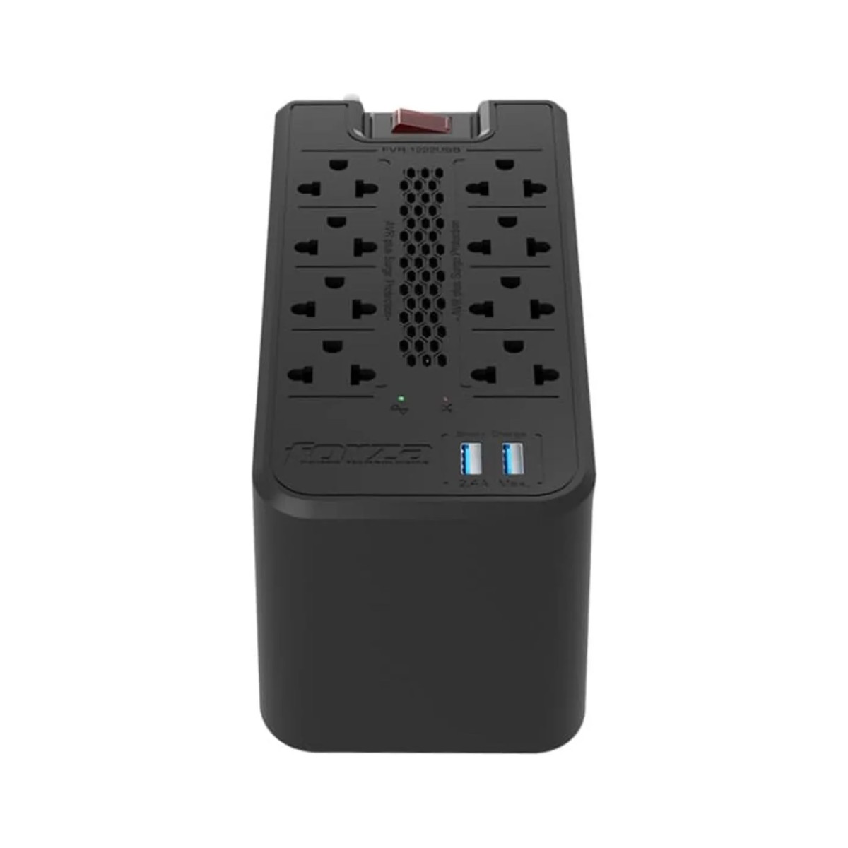 Estabilizador 1200VA Forza FVR-1222 USB - 8 tomas 3