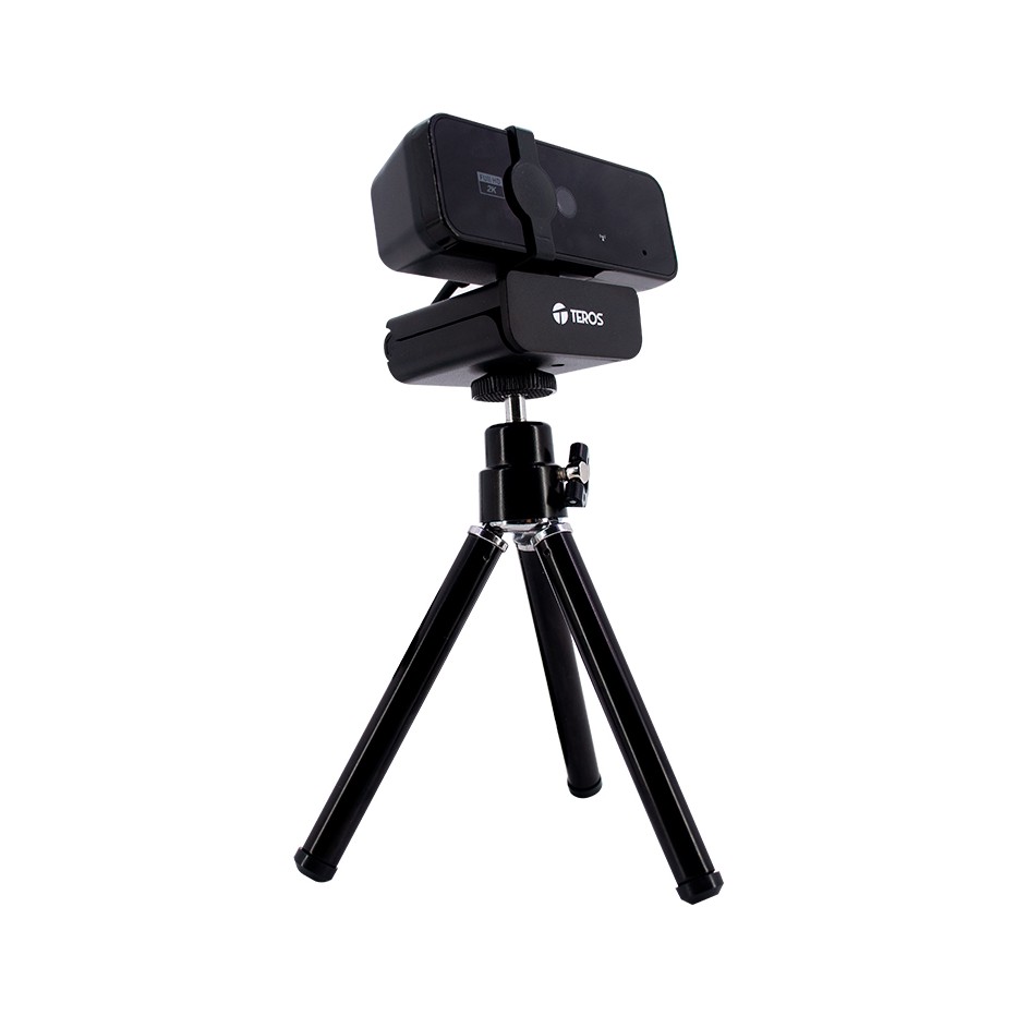 Web cam Teros TE-9072 2K con obturador 2