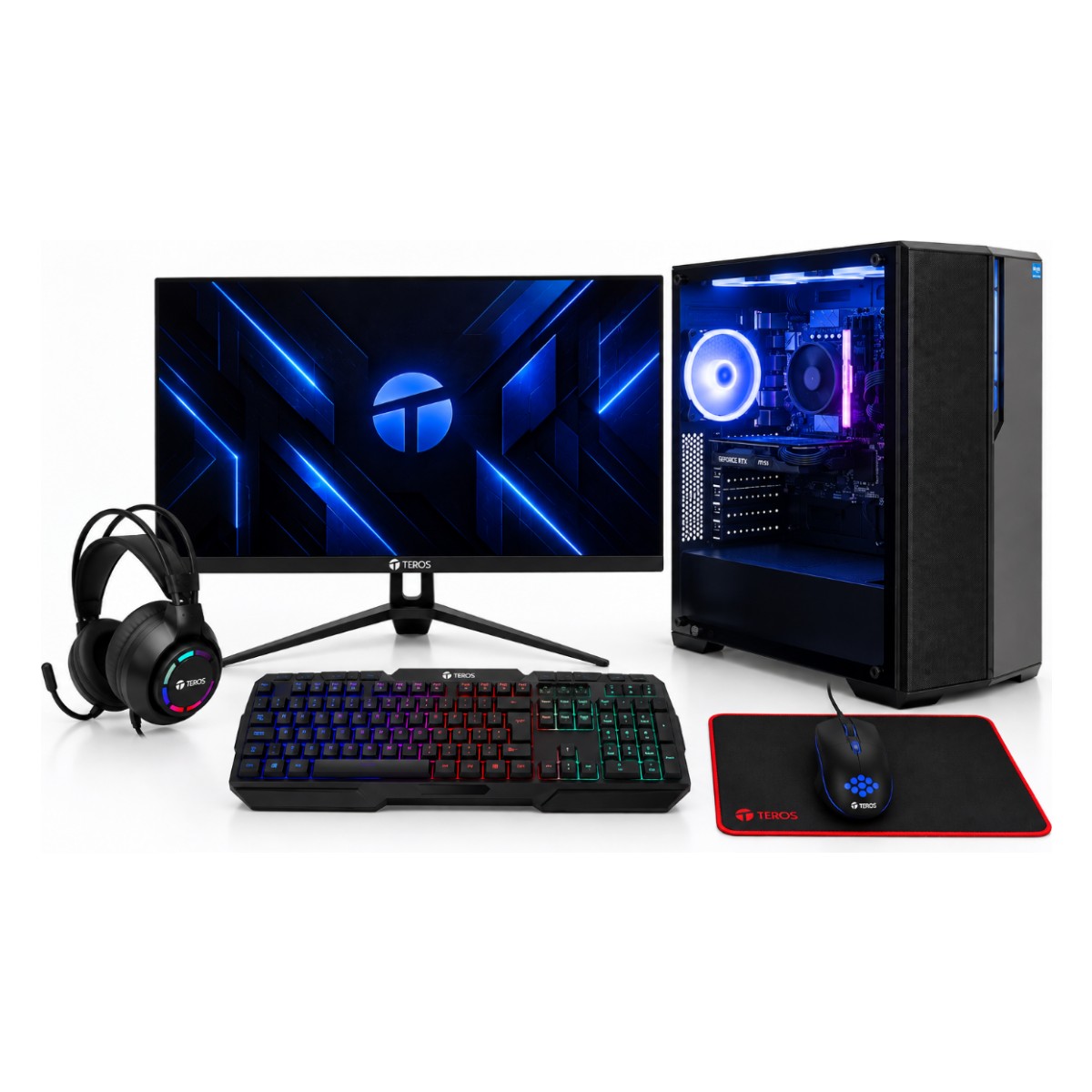 PC Gamer Core Ultra 5 · RTX 5050 8GB · 16GB DDR5 + Monitor 23.8" 120Hz