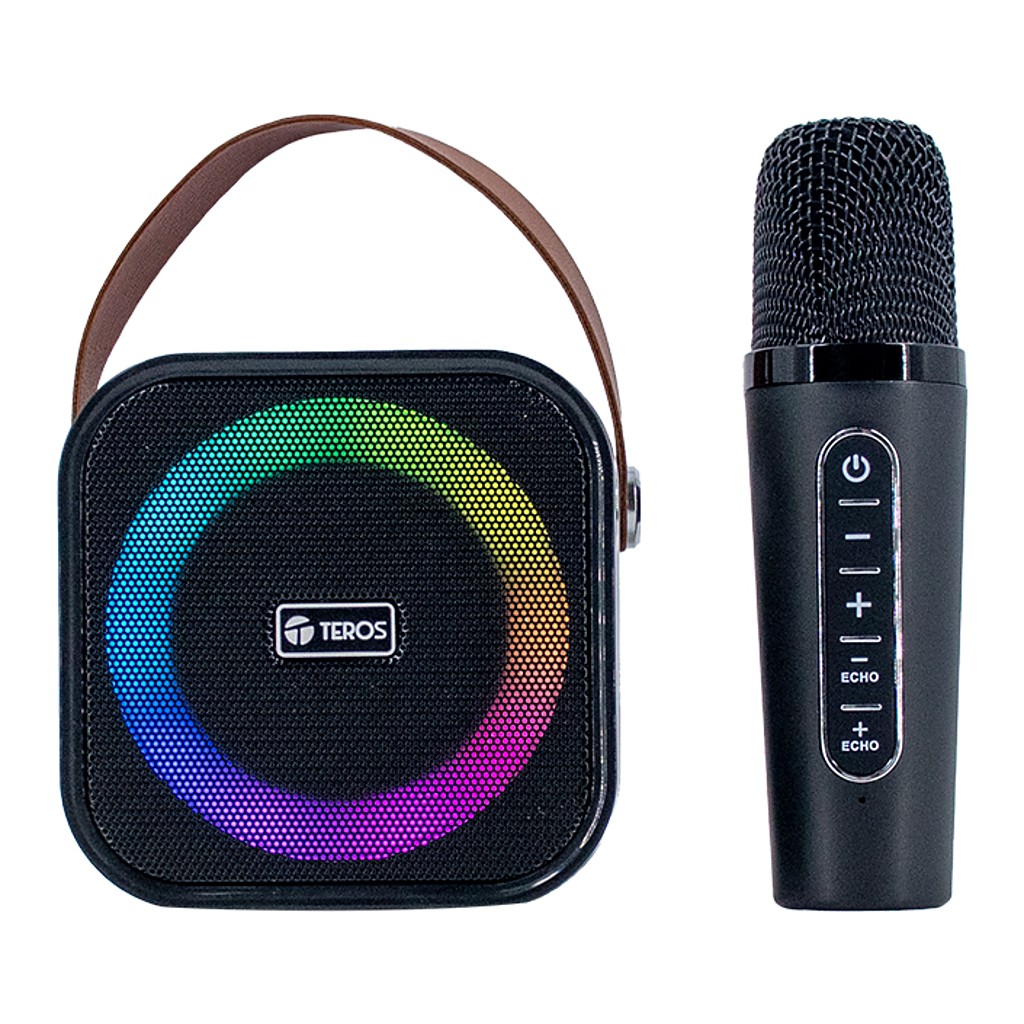 Parlante karaoke Teros TE-6013N usb/fm/bt