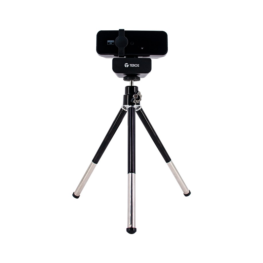 Web cam Teros TE-9072 2K con obturador 3