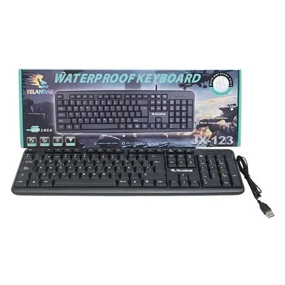 Teclado Yelandar JX-123 USB