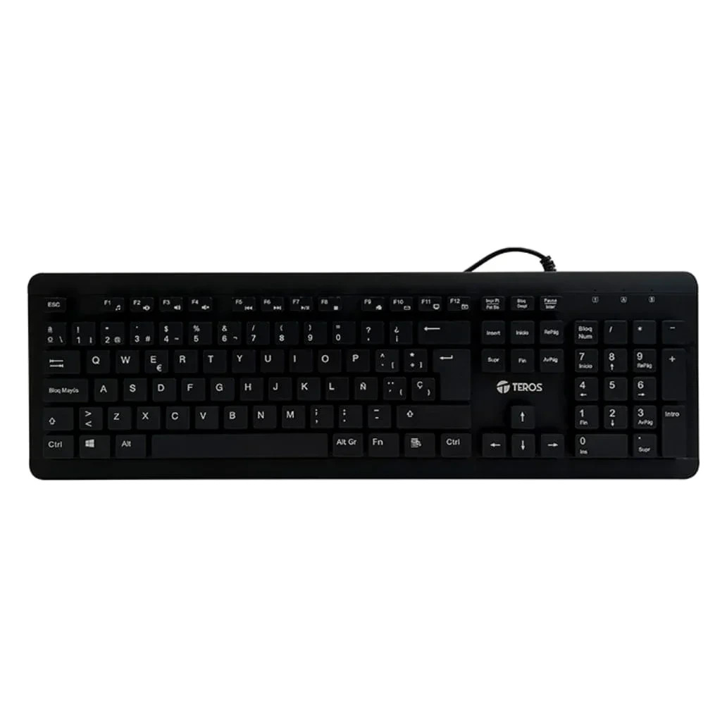 Teclado Multimedia Teros TE-4065N USB