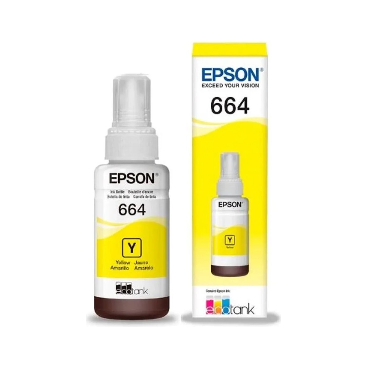 Tinta Epson T664 Amarilla