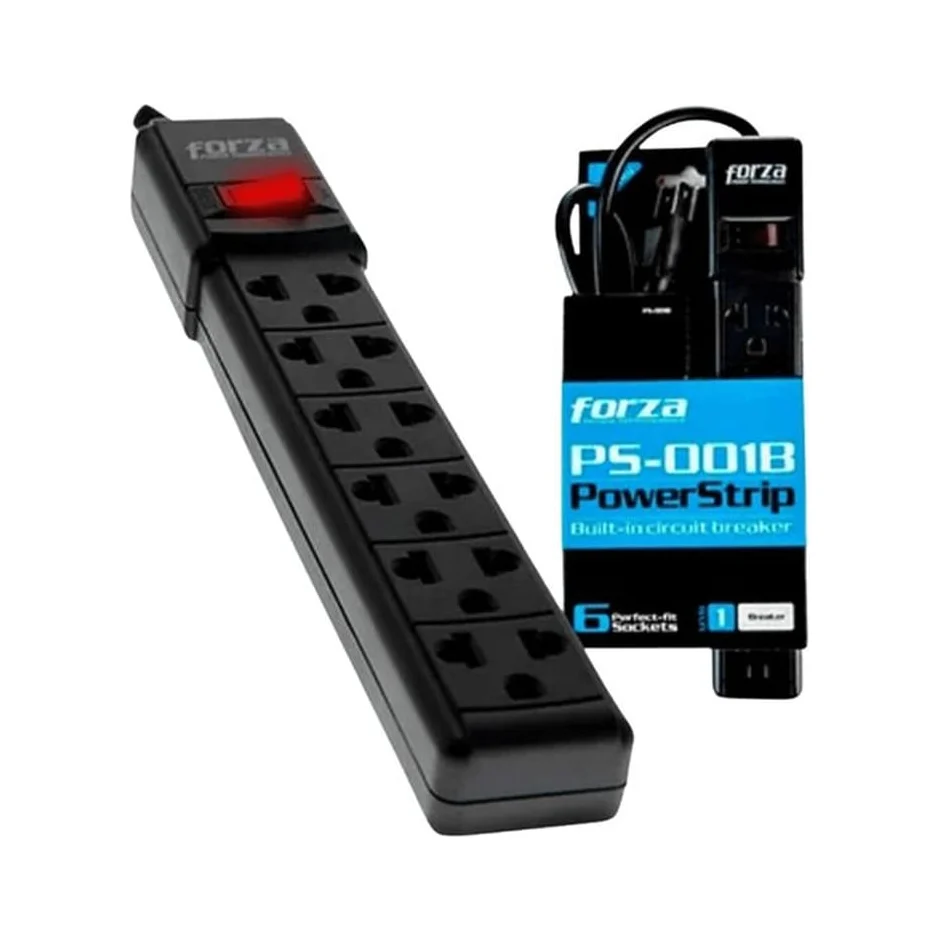 Supresor De Picos Ps-001B Forza 6 Tomas 2200W 3