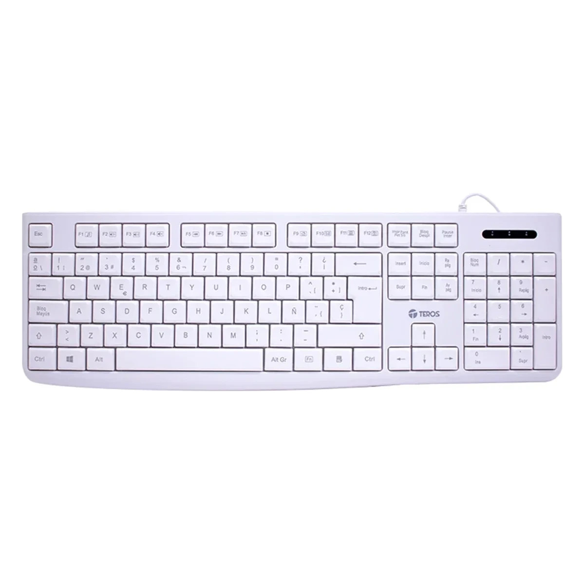 Teclado Multimedia Teros TE-4069S USB