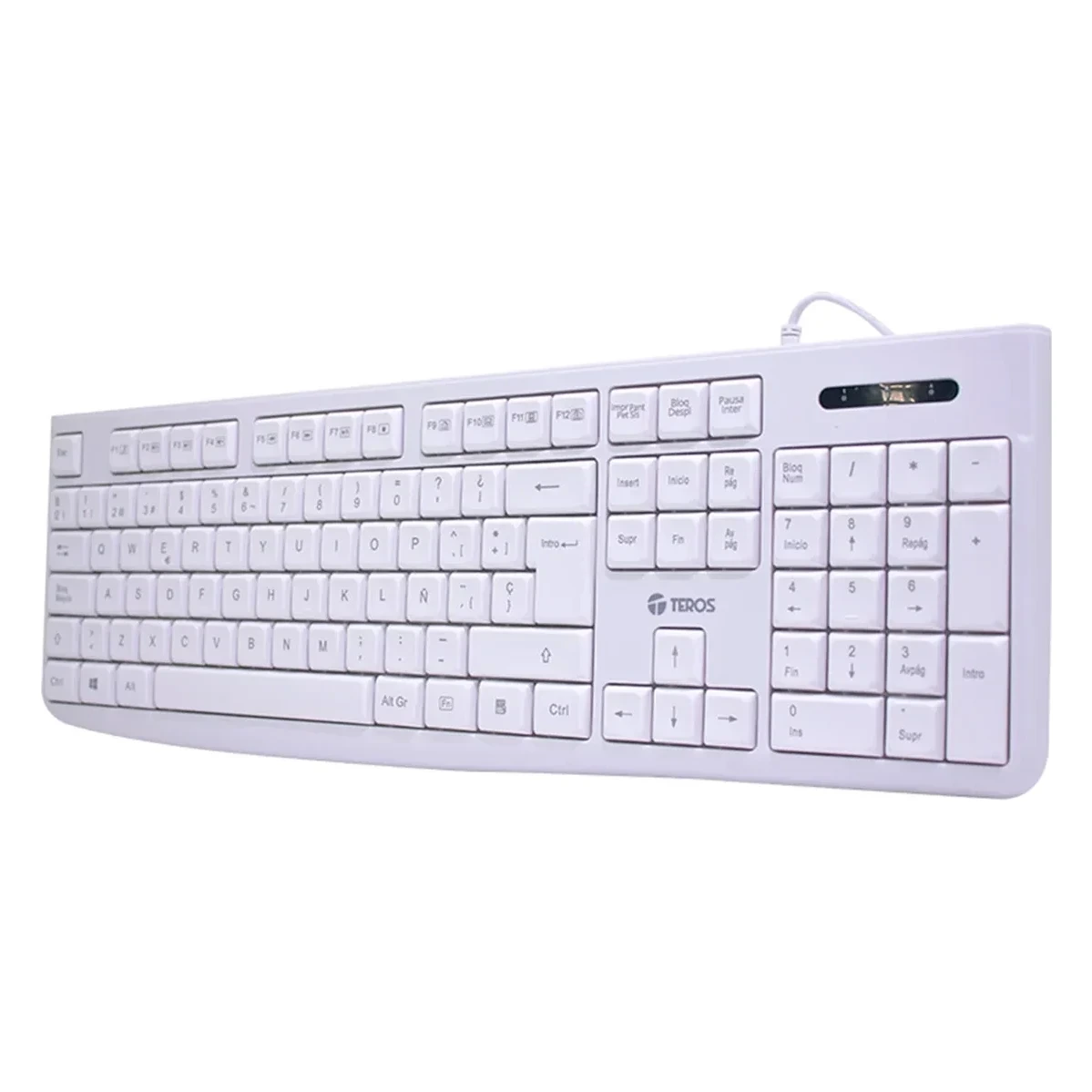 Teclado Multimedia Teros TE-4069S USB 3