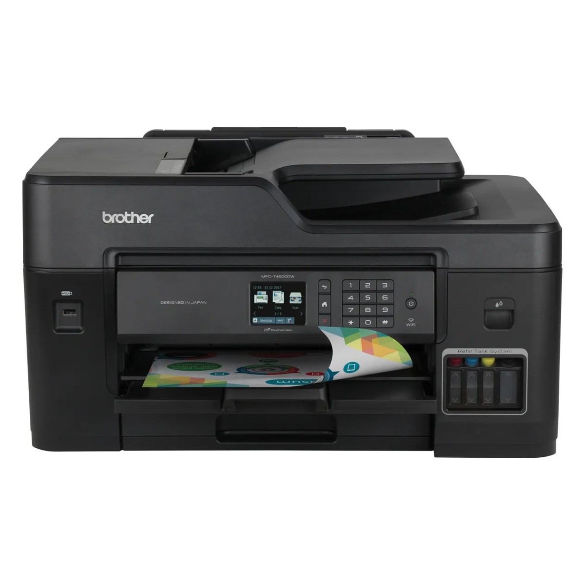 Impresora Brother MFC-T4500DW A3 Multifuncional WiFi Dúplex ADF