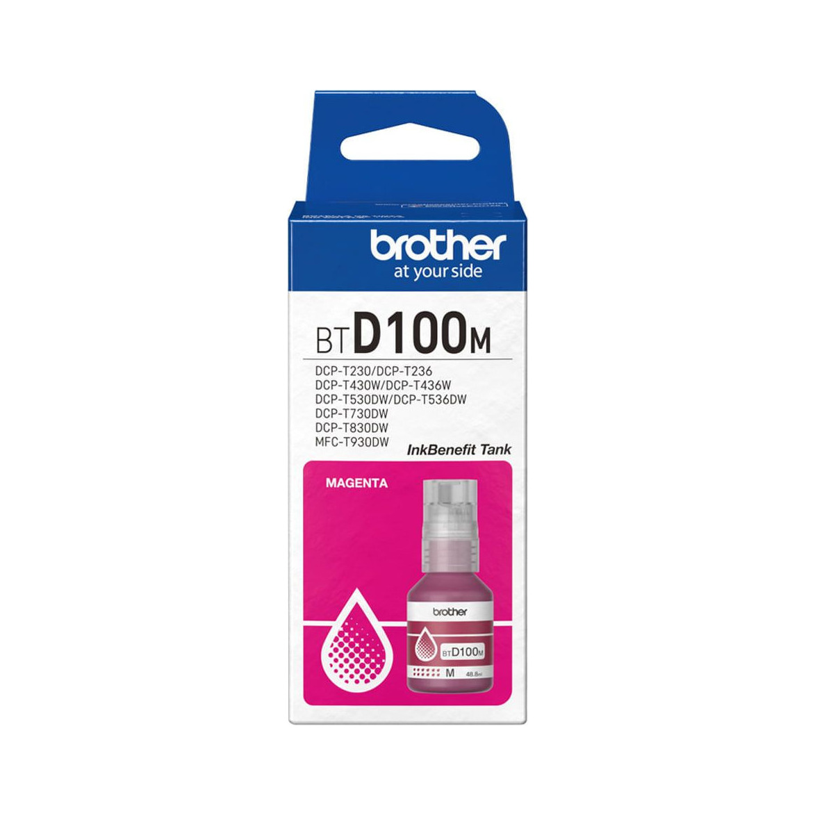 Tinta Brother D100M Magenta