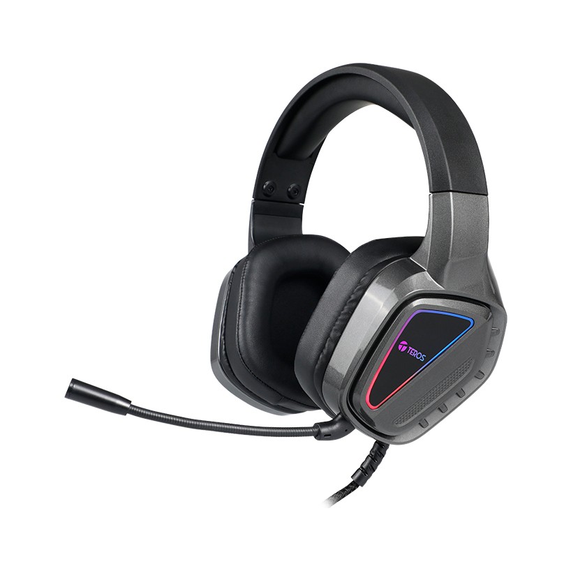 Audífono Gamer Teros TE-8171N RGB 2